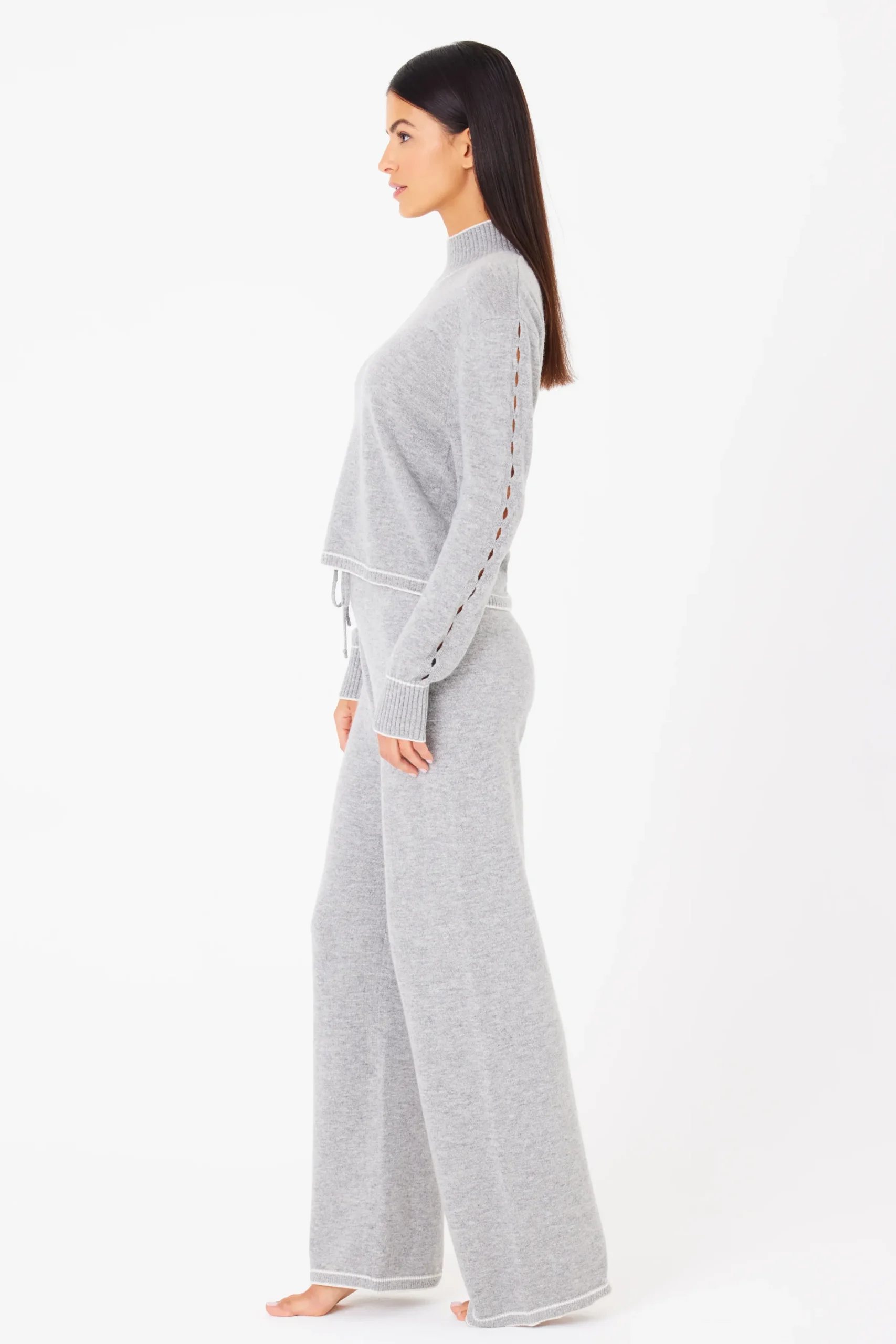 GIGI C Lounge|Aubrie Wide Leg Pant