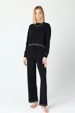 GIGI C Lounge|Aubrie Wide Leg Pant