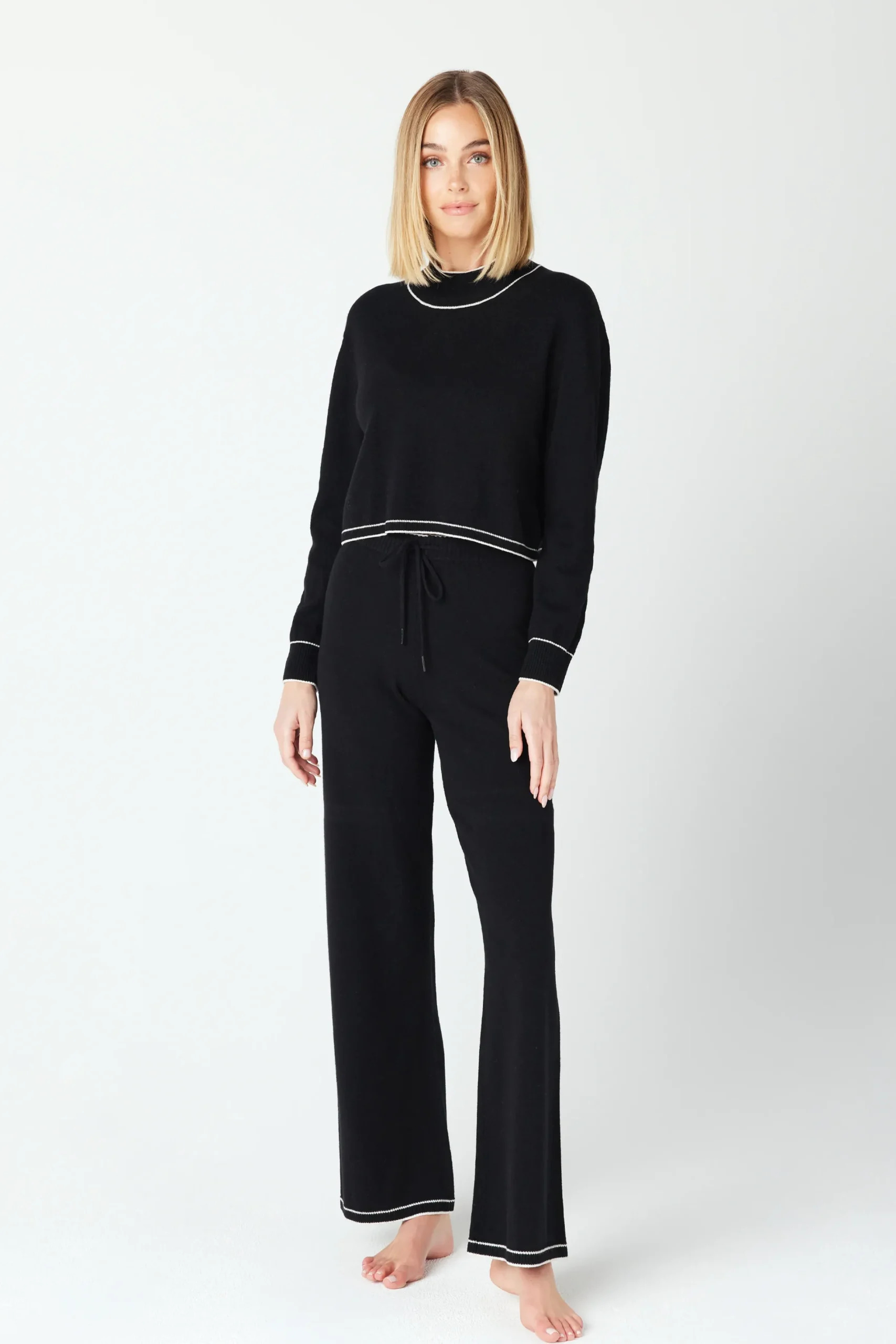 GIGI C Lounge|Aubrie Wide Leg Pant