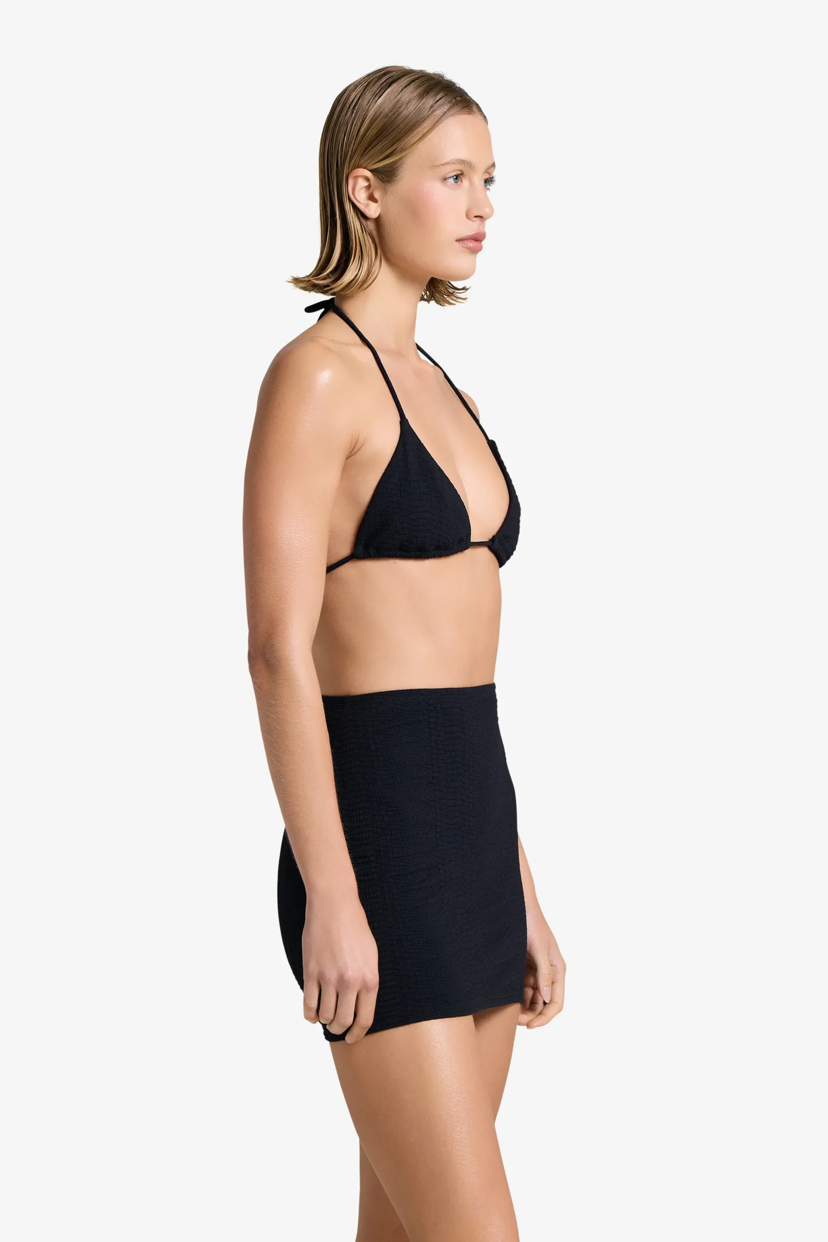 GIGI C Coverups|Matching Sets|Joelle Snakeskin Skirt
