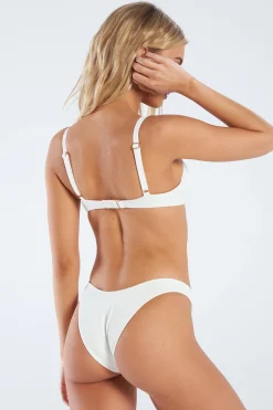 GIGI C Matching Sets|Swim Tops|Ruby Snakeskin Top